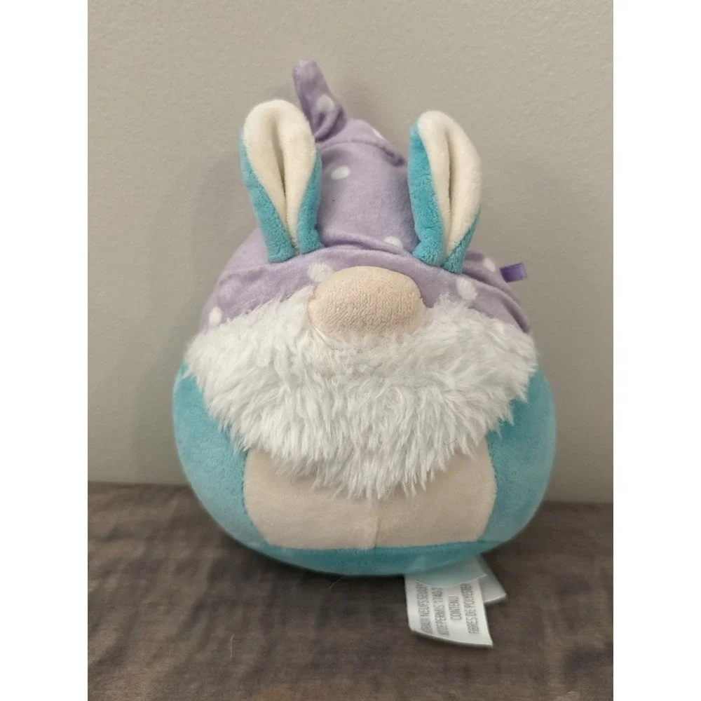 Squishmallows Easter Gnome Bunny Plush Doll Small Blue Purple White NWOT 5in
